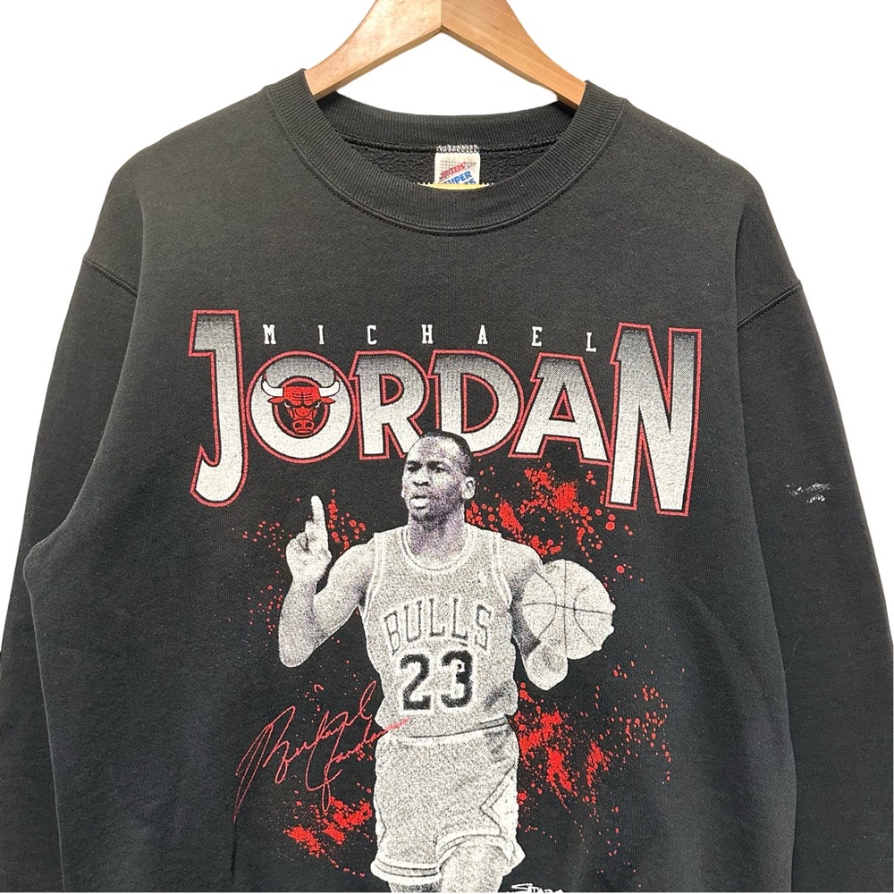 Vintage 1989 Michael Jordan MJ Chicago Bulls Crewneck Sweatshirt